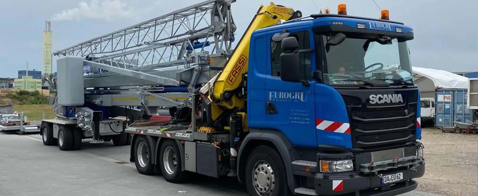 Fahrwerke für Schnelleinsatzkrane